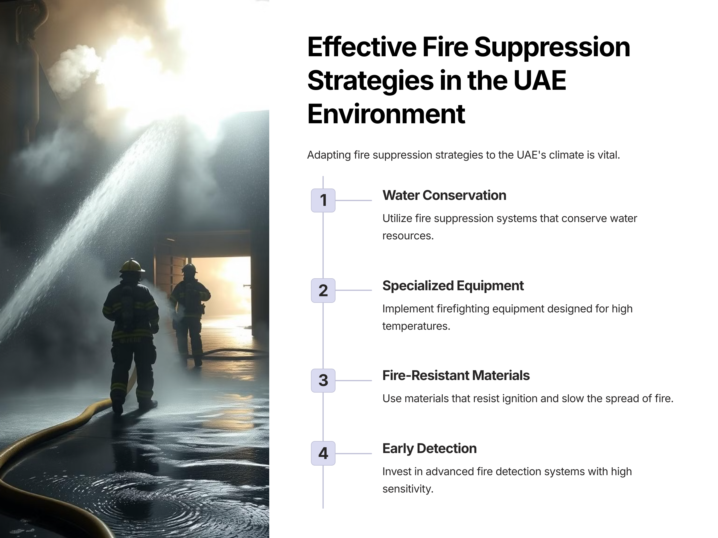 The Influence of UAE Climate on Fire Safety Strategies