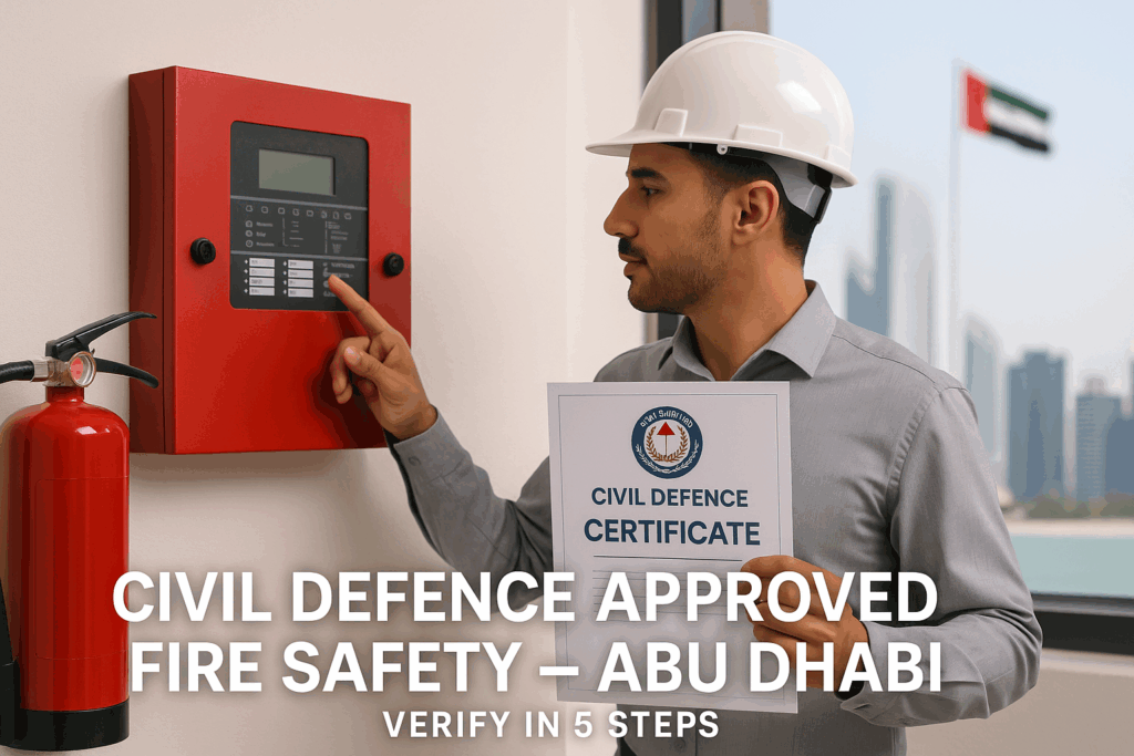 How to Verify If a Fire Safety Company in Abu Dhabi Is Civil Defense Certified?