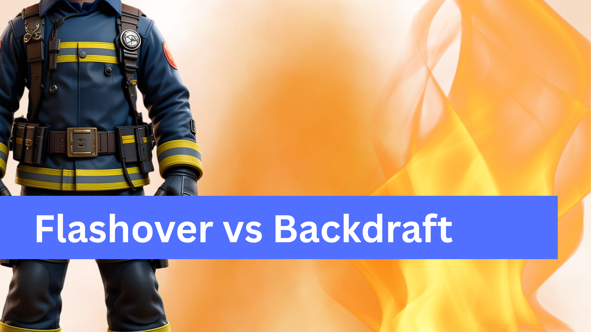 Flashover vs Backdraft